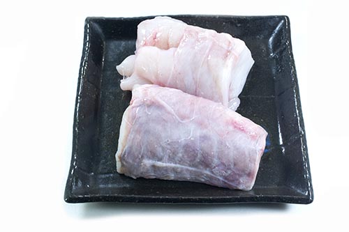 北海道産アンコウの小ロットカット