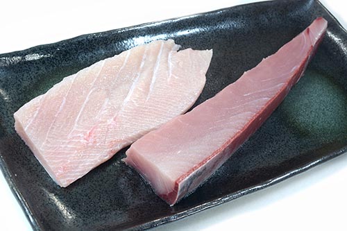 北海道産天然ブリ、刺身用柵極小ロット