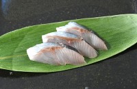北海道産、春ニシンの刺身