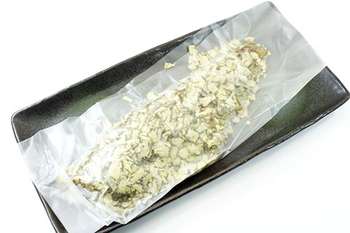 刺身用真鱈の花削り昆布締めパッケージ