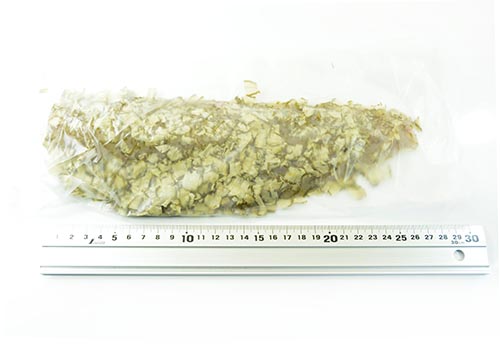 刺身用真鱈の花削り昆布締めサイズ