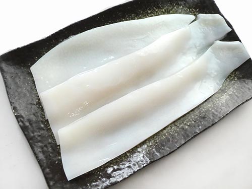 函館産アカイカ（ムラサイキカ）の柵