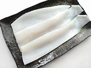 函館産アカイカ（ムラサキイカ）の柵