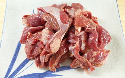 肉がたっぷりの牛スジ肉