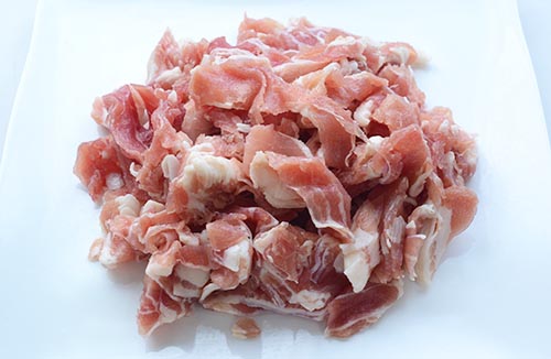 パンチェッタの小さな端材