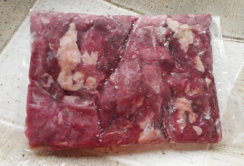 肉が多いお徳用スジ肉