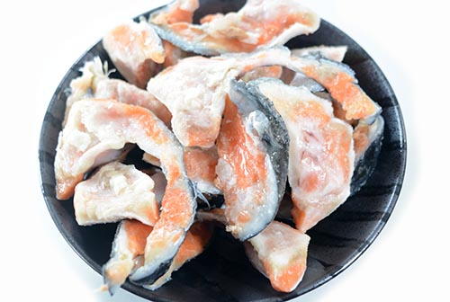 銀鮭のカマ