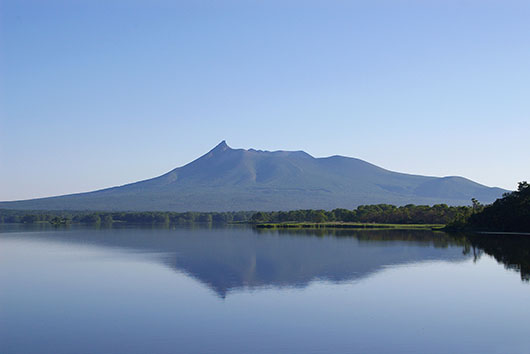 大沼公園と駒ケ岳